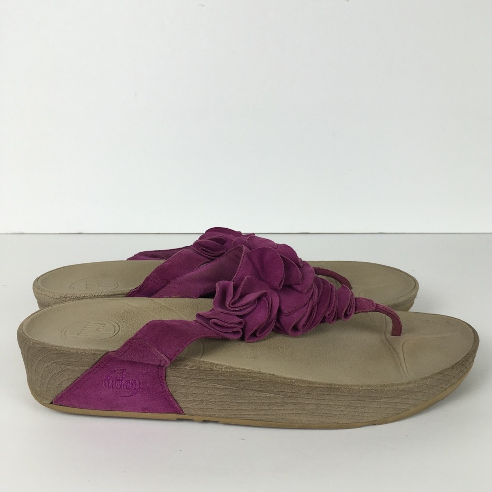 Fitflop Ruffle Sandals - Purple - Picture 7 of 11